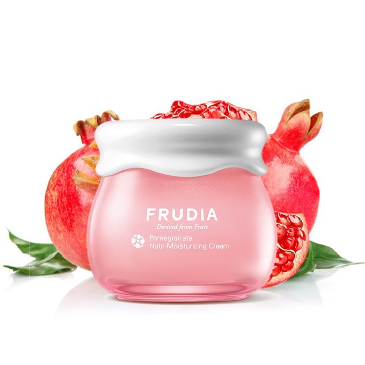 Kem Dưỡng Ẩm Frudia Pomegranate Nutri-Moisturizing Cream Chiết Xuất Quả Thạch Lựu 55g