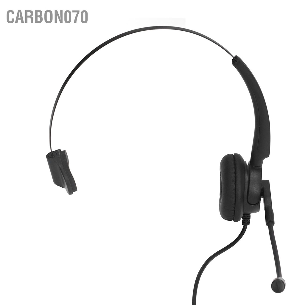 [Hàng HOT] Tai nghe chụp tai Có Dây USB Kèm Micrô hỗ trợ giảm tiếng ồn cho tổng đài viên văn phòng【Carbon070】