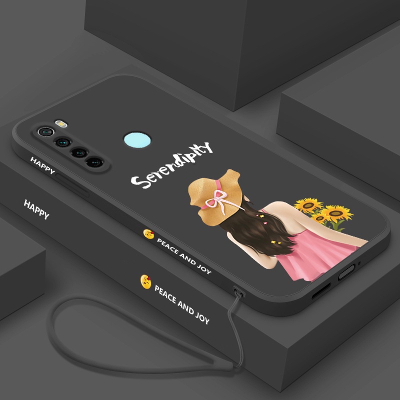Ốp Điện Thoại Silicon Có Dây Đeo Cho Redmi note 8 note 9 note 10 note 10 pro note 7 note 8 pro note 9 pro