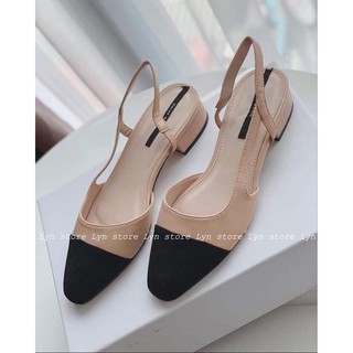Slingback Captoe nữ
