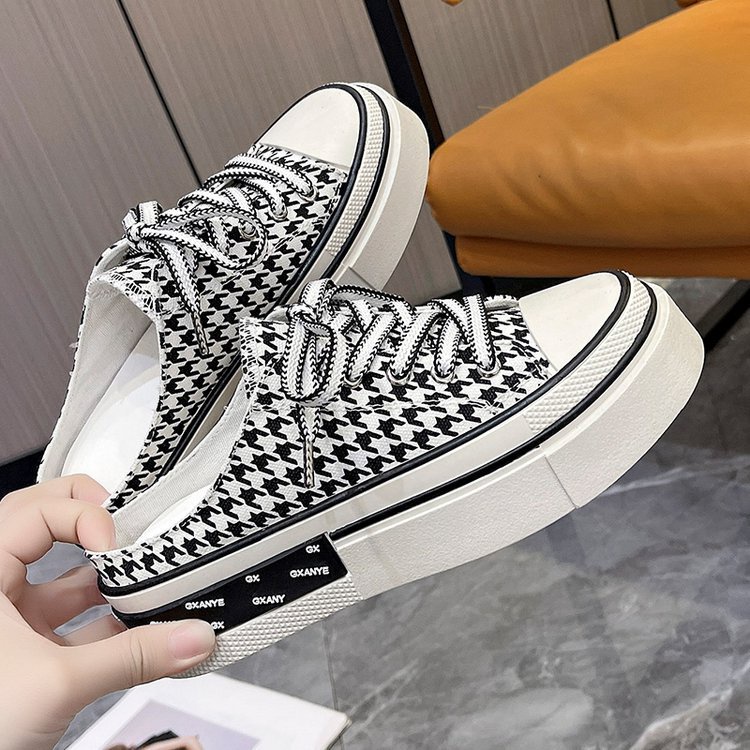 Giày sục thể thao nữ, giày nữ hở gót thời trang trendy