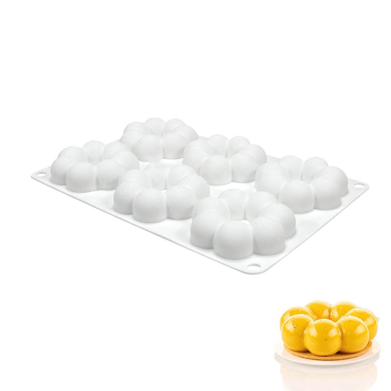 Khuôn Làm Bánh/ Sô Cô La 6 Ngăn Tiện Dụng
