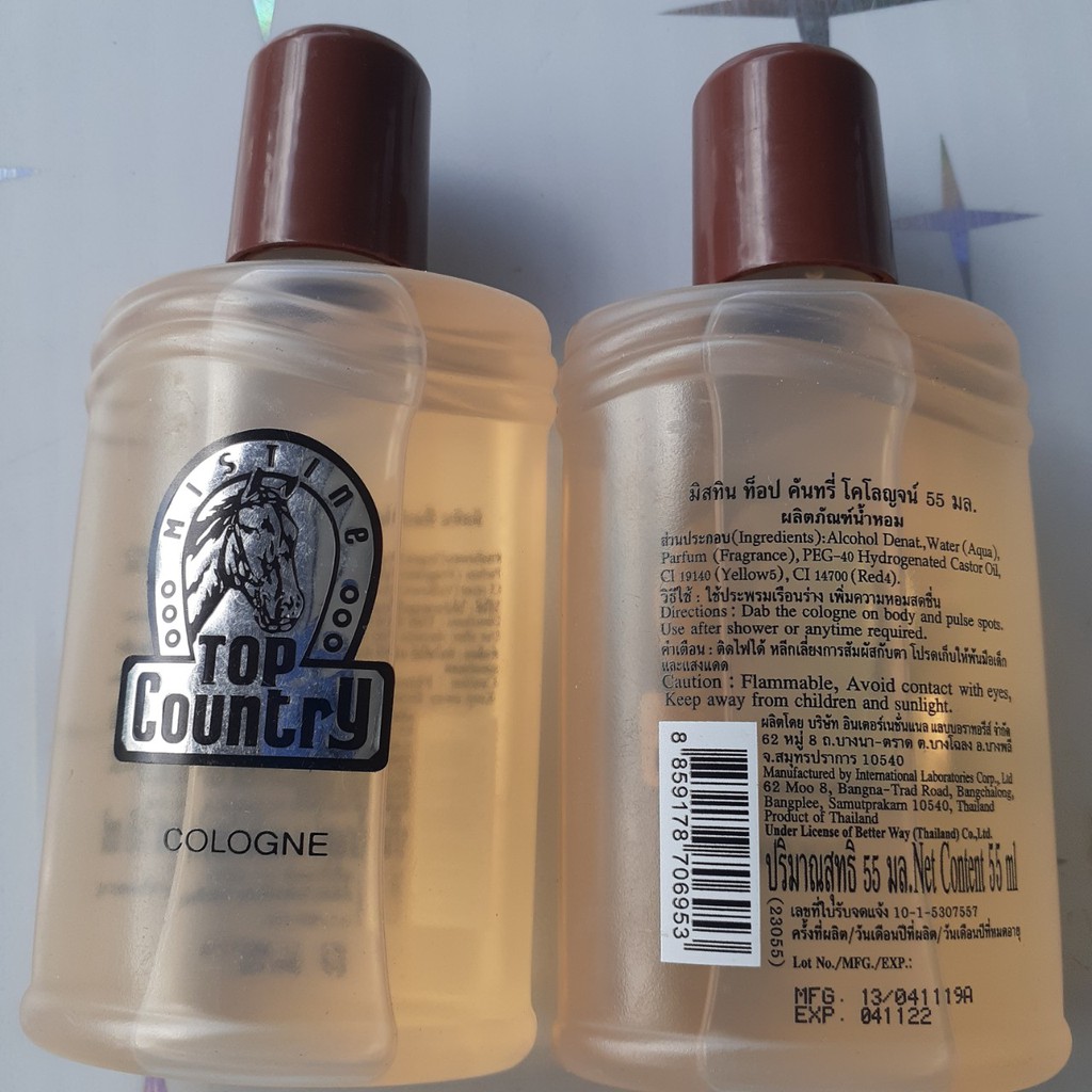 Nước hoa ngựa Thái lan- Nước hoa Top Country 55ml