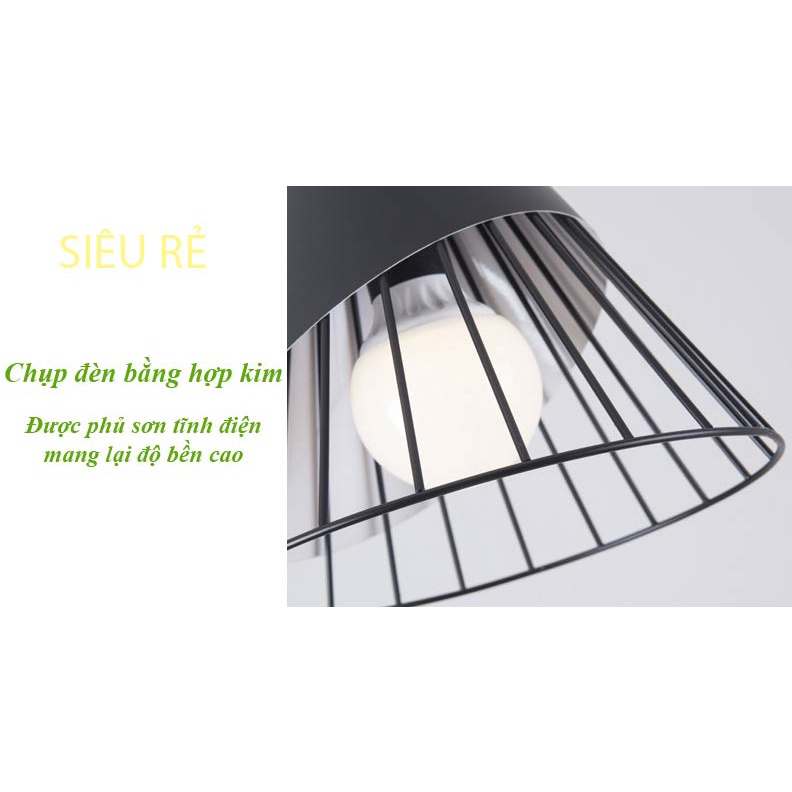 Đèn Thả Trần Trang Trí Đơn ĐÈN TRANG TRÍ SIÊU RẺ  Mang Phong Cách Hiện Đại Chất Liệu Hợp Kim Sơn Tĩnh Điện Bền Bỉ TD008