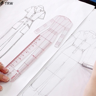 Mẫu vẽ hình thước vẽ thời trang TRW cho mẫu phác thảo thiết kế thời trang