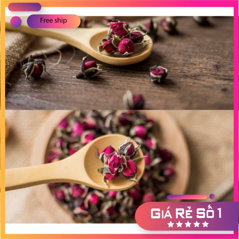 Hoa hồng Tây Tạng sấy khô 500g trà hoa hồng tăng cường hệ miễn dịch-Dược Liệu Quý