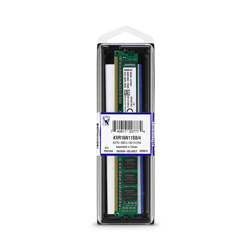 RAM Desktop KINGSTON (KVR16N11S8/4) 4GB (1x4GB) DDR3 1600MHz