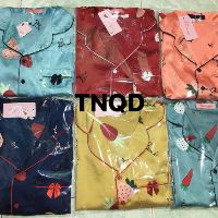 Đồ bộ piyama satin lụa ( Ảnh thật 100%)