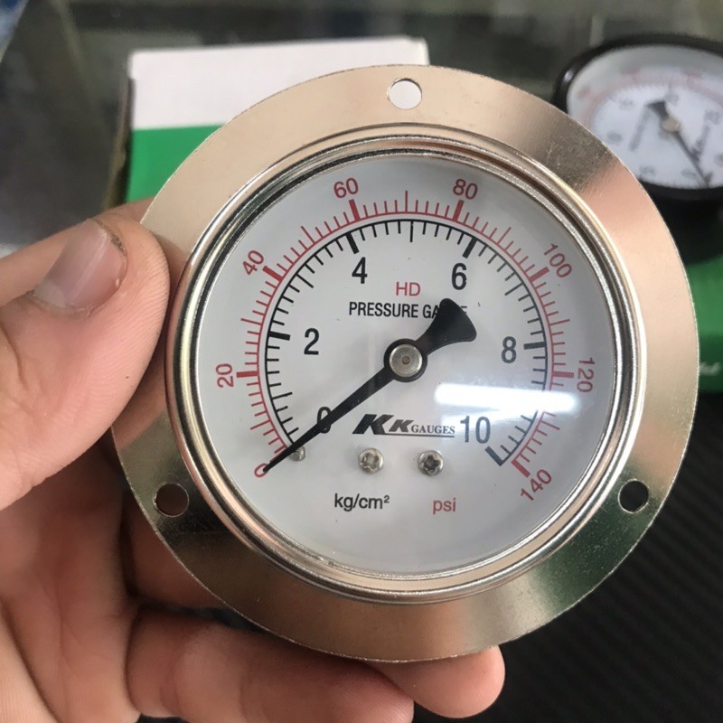 Đồng hồ đo áp suất hơi mặt 63MM