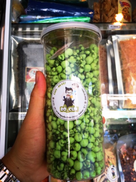 Đậu Hà Lan vị Wasabi ( cay mù tạt)