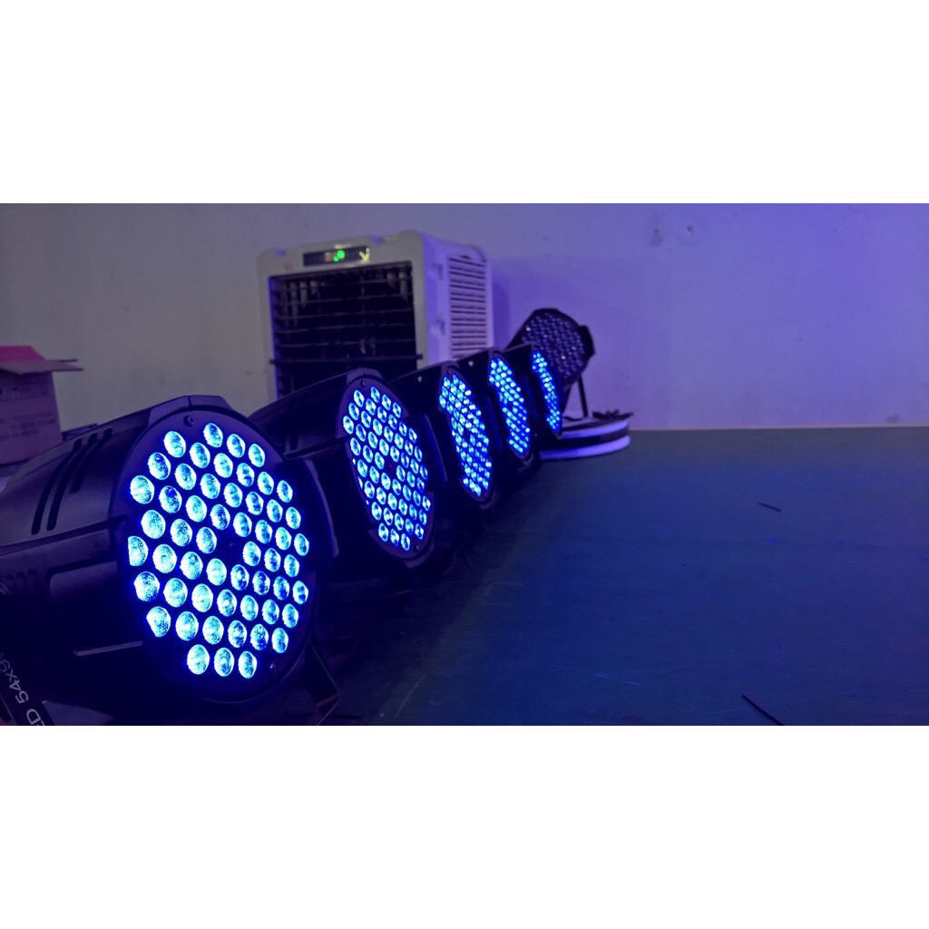 Đèn DMX Par LED 54x9W 3in1 RGB