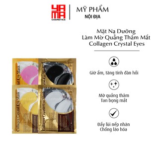 Mặt nạ mắt collagen Vàng dưỡng ẩm giảm thâm bọng mắt và vùng thâm dịu nhẹ công nghệ Hàn Quốc