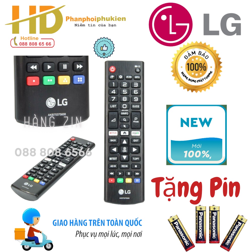 Điều khiển TV LG Smart Internet mạng (NETFLIX và amazon)