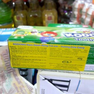 (2022)KEM ĐÁNH RĂNG TRẺ EM KODOMO 45G