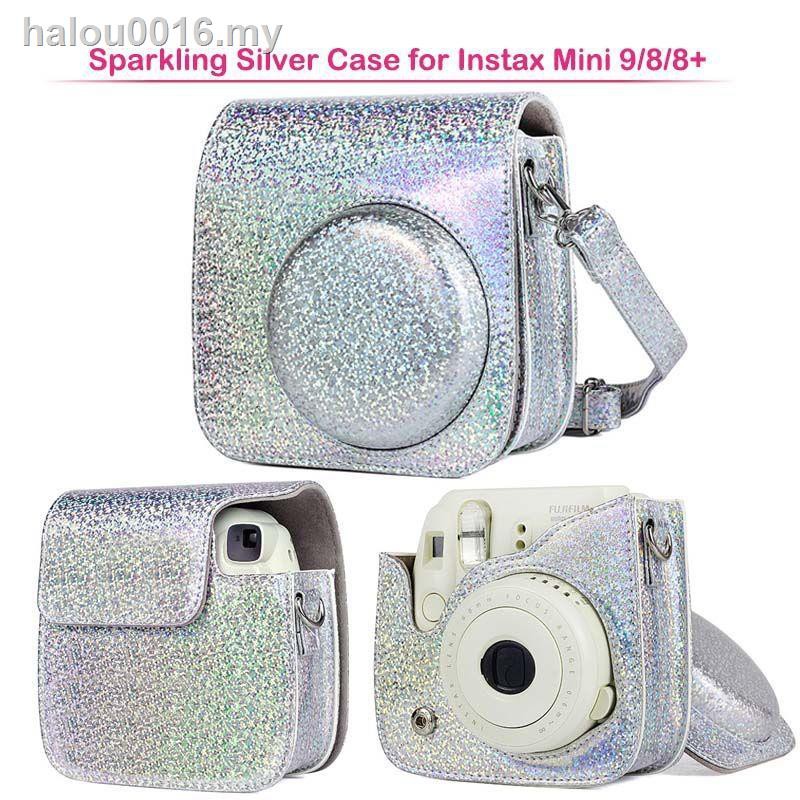 Túi Da Đựng Máy Ảnh Fuji Polaroid Get Instax Mini 9 / 8