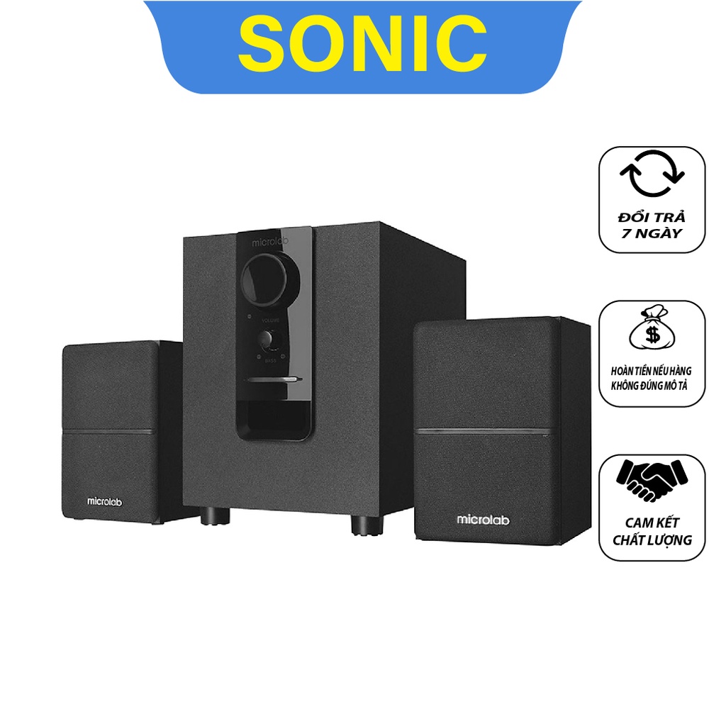 Loa Vi Tính Bluetooth Microlab M-106BT 2.1 (10W) - Hàng Chính Hãng-sonic_store