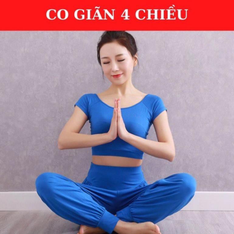 Bộ Tập Yoga Alibaba ,Tập Zumba Múa Bụng Chất Cotton Lạnh *