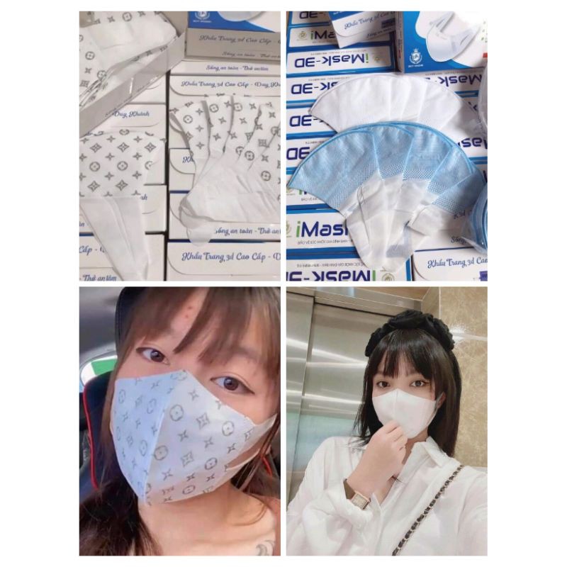 Khẩu trang 3D MASK DUY KHÁNH HỘP 50CÁI