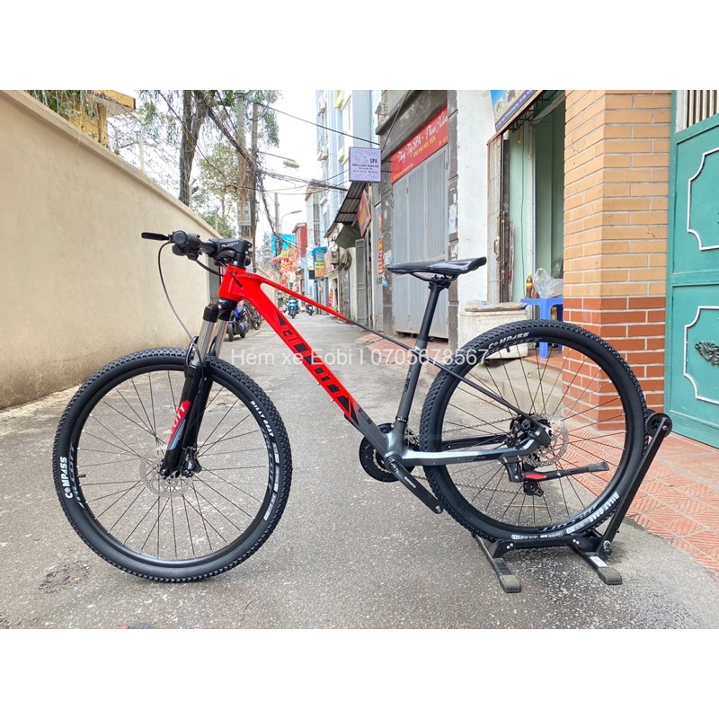 Xe Đạp Thể Thao Alcott AH30 - Khung Nhôm Đúc, Phanh Dầu, Groupset Shimano