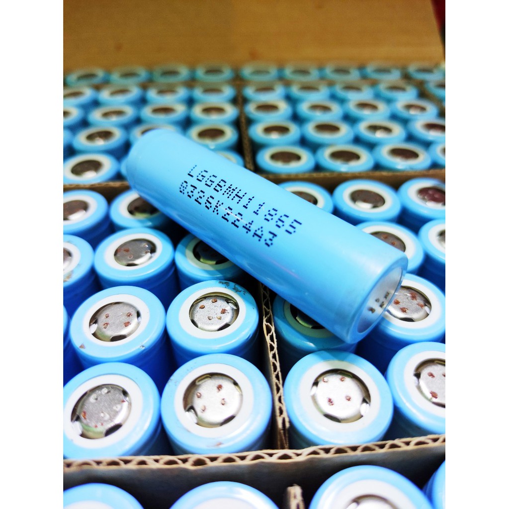 Pin 18650 LG MH1 dung lượng 3200 mAh chính hãng tháo khối chất lượng cao.