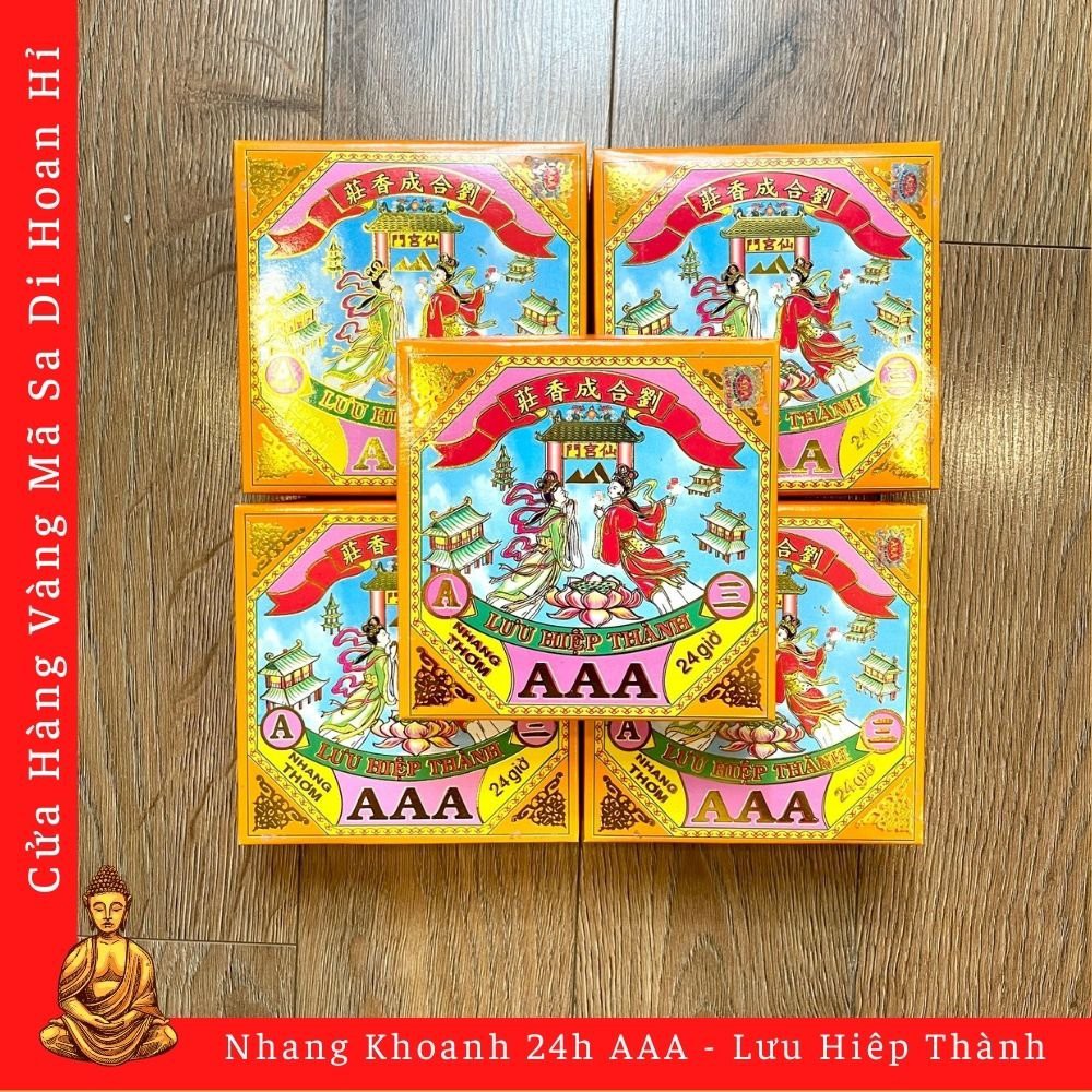 Nhang Khoanh 24 Giờ AAA - Lưu Hiệp Thành {Chính Hãng} - Cửa Hàng Vàng Mã Sa Di Hoan Hỉ