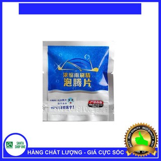 Viên Sủi Nén Pha Nước Rửa Kính Ô tô Tiện Dụng (1 Viên = 4L Nước) SANTA