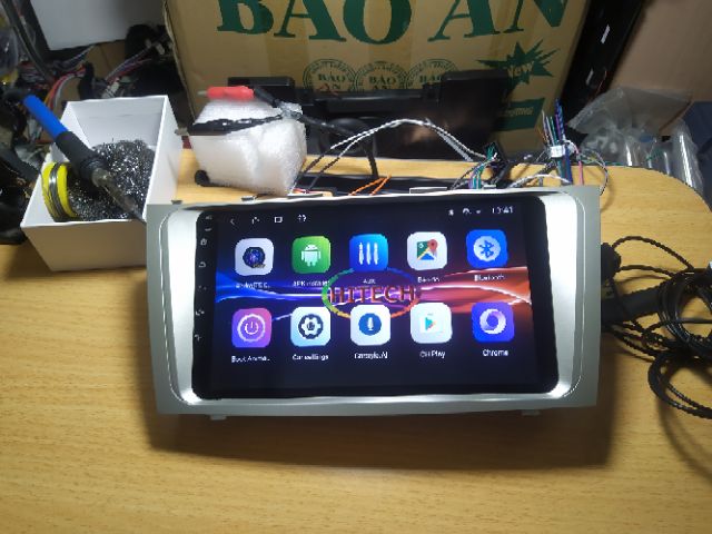 Màn hình android 9 inch theo xe Toyota Camry