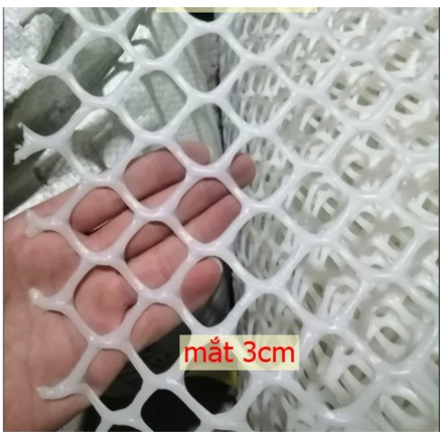 Lưới nhựa lót sàn  làm chuồng trại, lưới quây trang trí bền bỉ