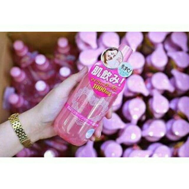 (Sỉ_ lẻ) Xịt khoáng ( nước hoa hồng) Hadanomy Collagen Mist của Nhật Bản chai 250ml | BigBuy360 - bigbuy360.vn