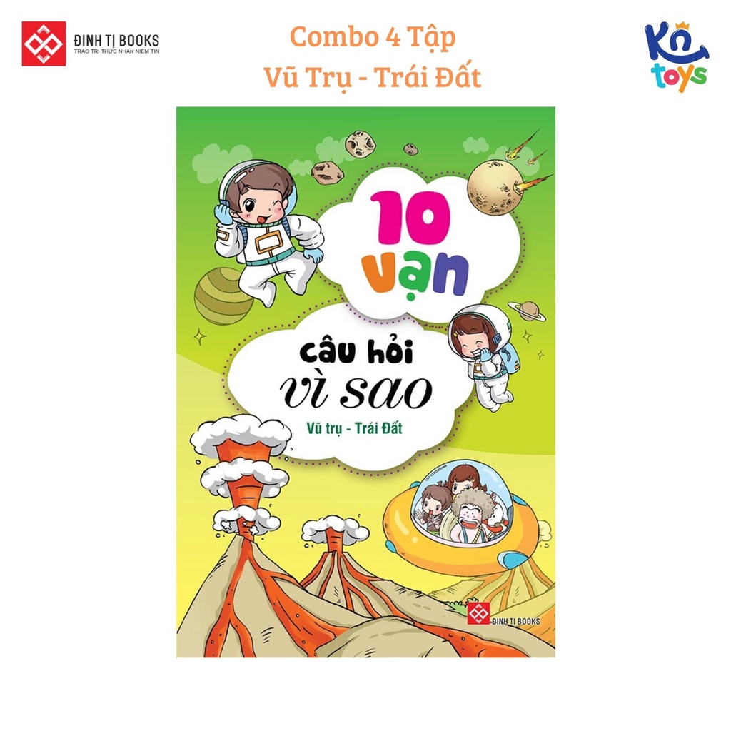 Truyện Tranh Thiếu Nhi – 10 Vạn Câu Hỏi Vì Sao – Đinh Tị (Bộ Combo Có Bìa Áo)