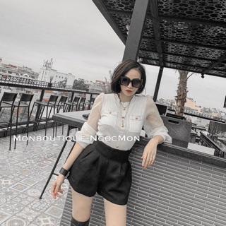 Áo đính hạt ngọc sang chảnh Antonio