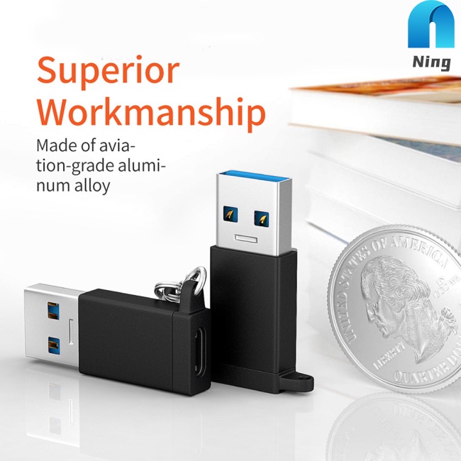 Đầu Chuyển Đổi Ning Usb 3.0 Sang Type-c Tốc Độ Cao 3.0 10gb