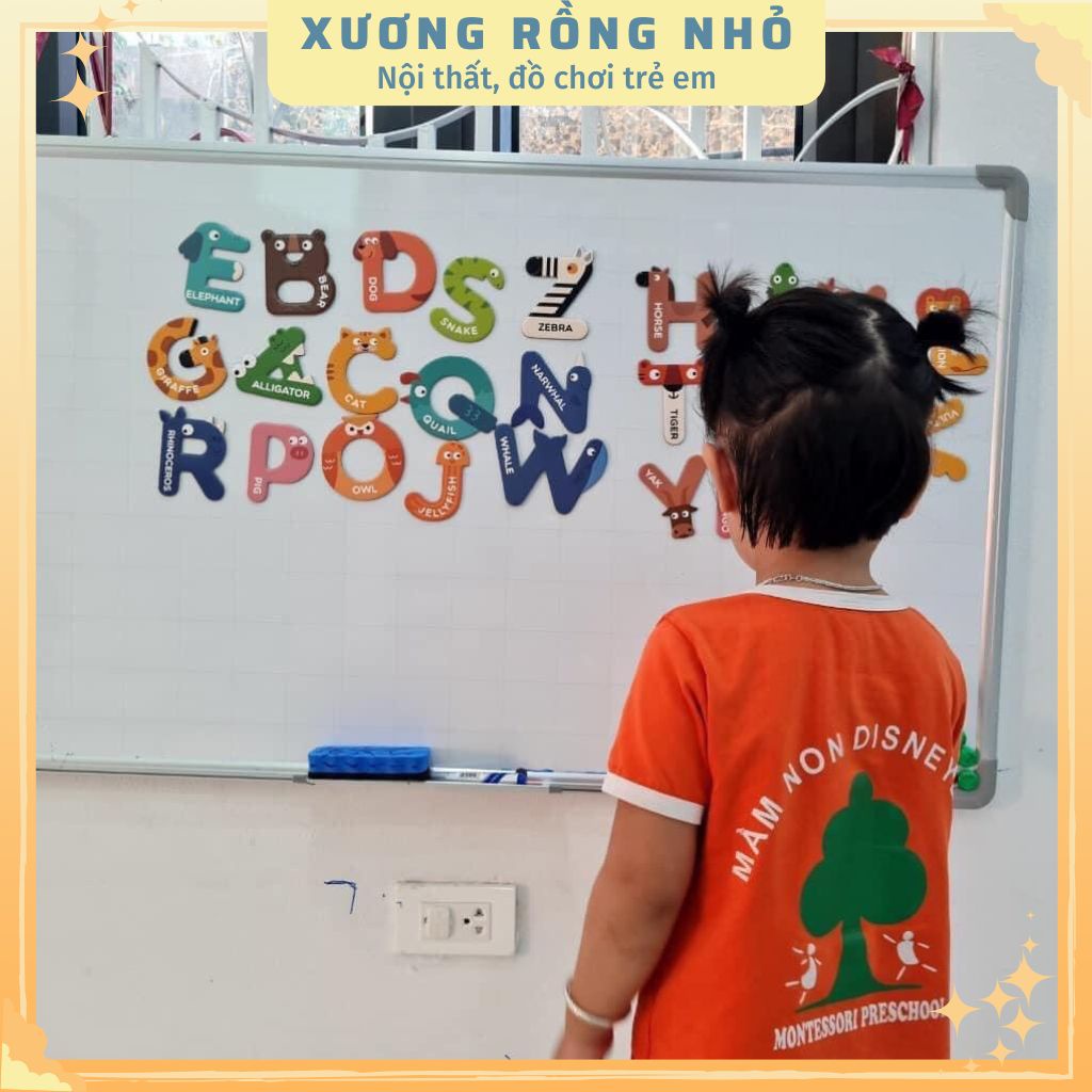 [Chính Hãng] Bộ số và chữ cái nam châm Mideer, Number Magnets gồm 26 miếng, đồ chơi nam châm học số và phép tính