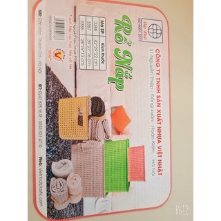 RỔ ĐỰNG ĐỒ ĐA NĂNG CÓ NẮP VIỆT NHẬT