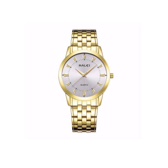 Đồng hồ nữ Halei F68680 dậy kim loại- đồng hồ chính hãng