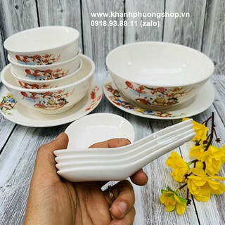 bộ chén tô dĩa sứ - chén tô dĩa sứ
