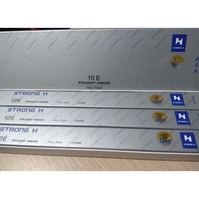 Hộp 12 dao cắt vải máy cắt đứng 5KM,6E,8E, 10E, 12E.