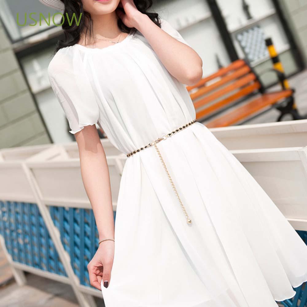 Thắt Lưng Nữ Dạng Chuỗi Ngọc Trai Thời Trang