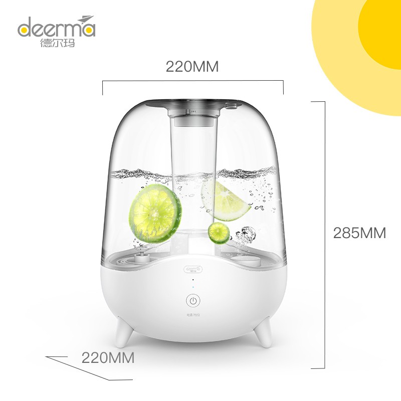 Máy tạo độ ẩm Deerma F325 Air Humidifier 5L - Hàng Chính Hãng