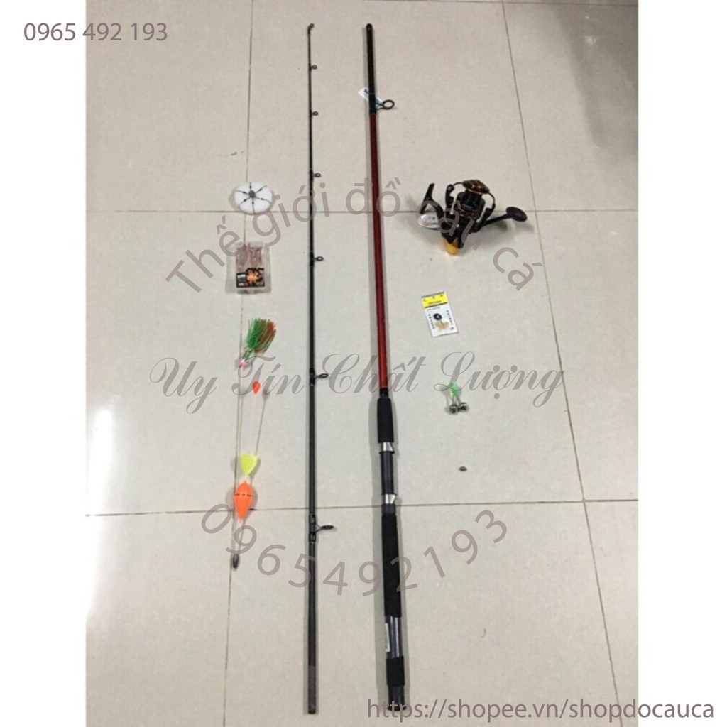 Combo cần câu shimano và máy AD 6000 Full phụ kiện ( rẻ vô địch )