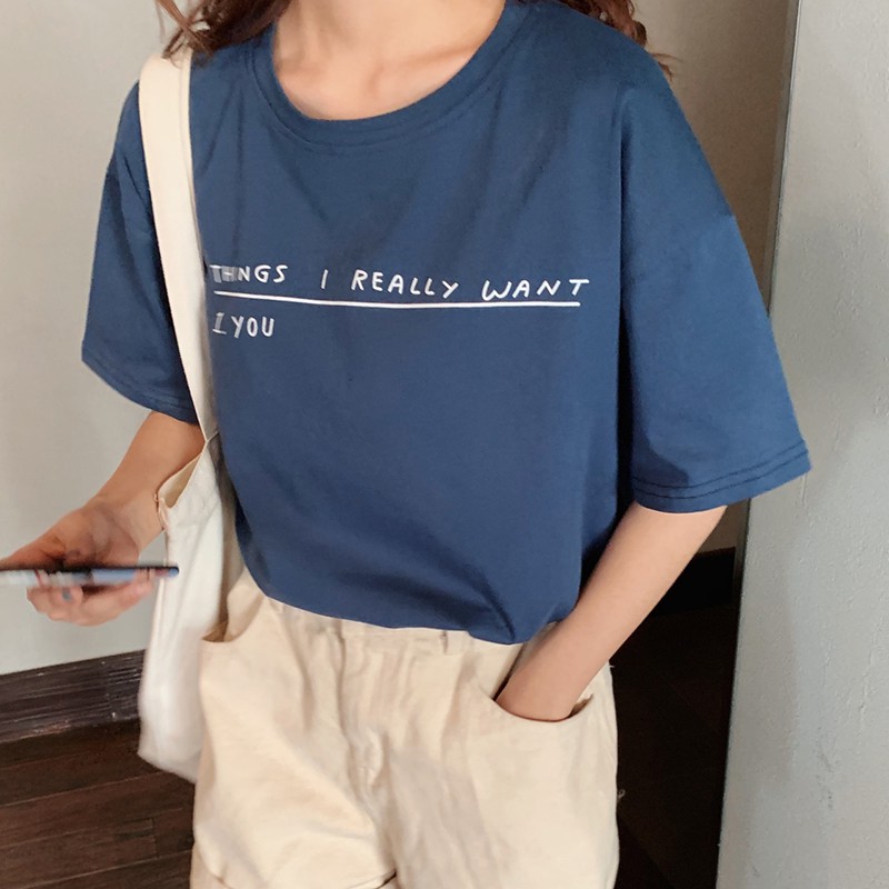 Áo thun nữ ✨ FREESHIP ✨ Áo phông nữ tay ngắn in chữ, sắc nét, màu bền, vải mát, chất mịn TTA283
