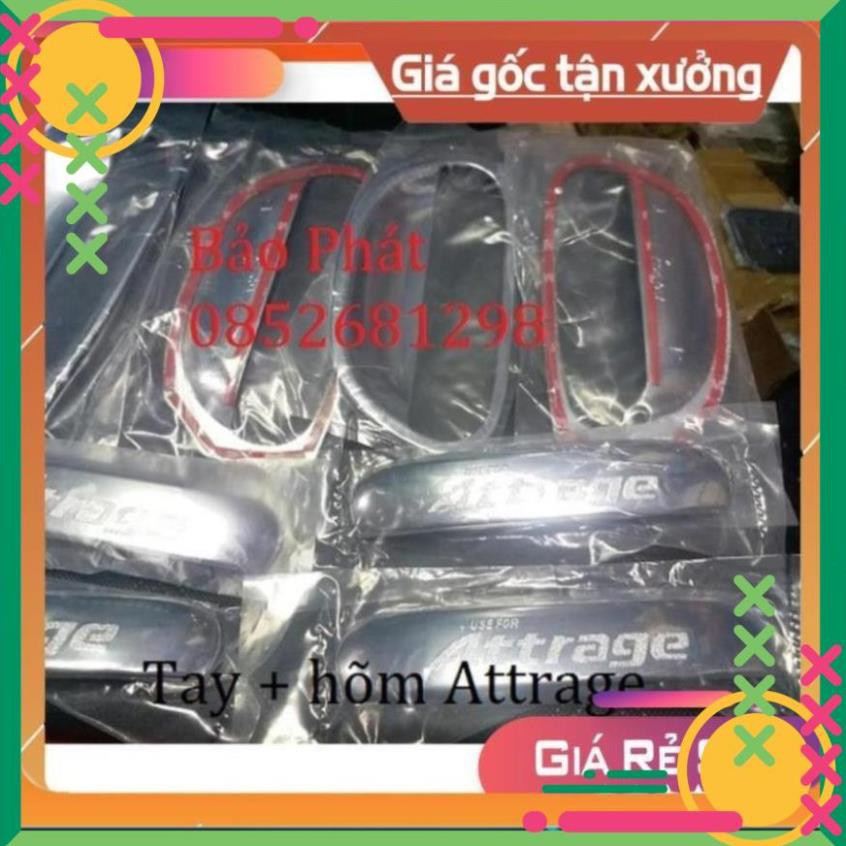 # Shop bán sp  BỘ ỐP TAY CỬA+ ỐP HÕM XE MITSUBISHI ATTRAGE ảnh thật