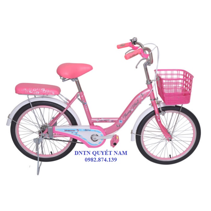 Xe Đạp Thống Nhất Nữ Neo 20-02 (Dành cho bé gái từ 5 - 10 tuổi)