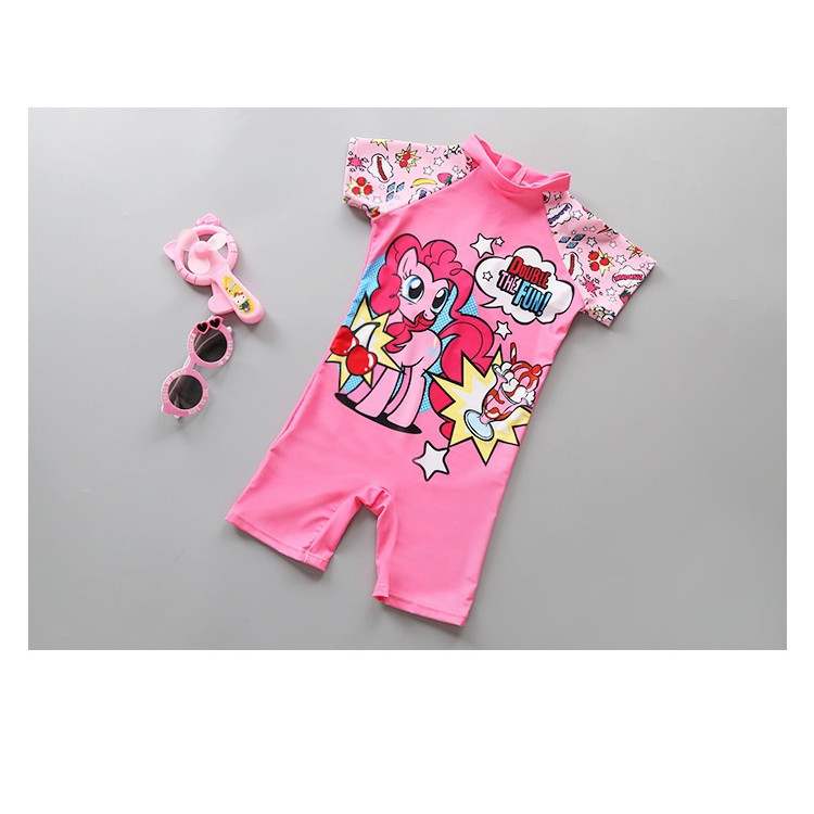Đồ bơi bé gái ngựa Pony - áo bơi trẻ em