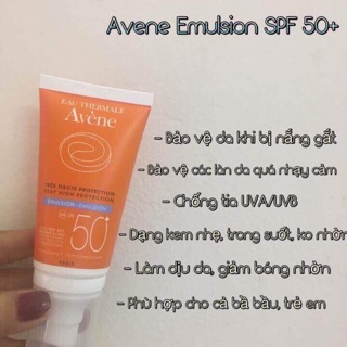 Kem chống nắng evene emulsion