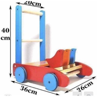 Xe Tập Đi Cho Bé Yêu 3 Con Gà 3 con chim bằng gỗ