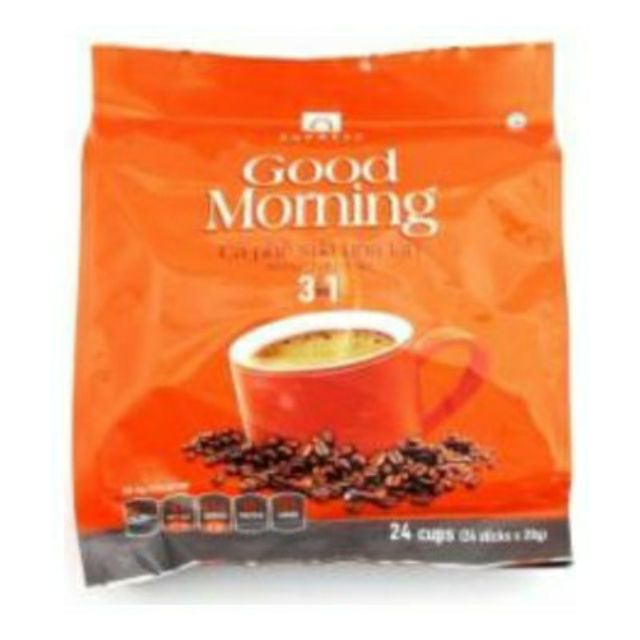 Cafe sữa hòa tan Good morning Trần quang bịt 480g (24 gói x 20g)