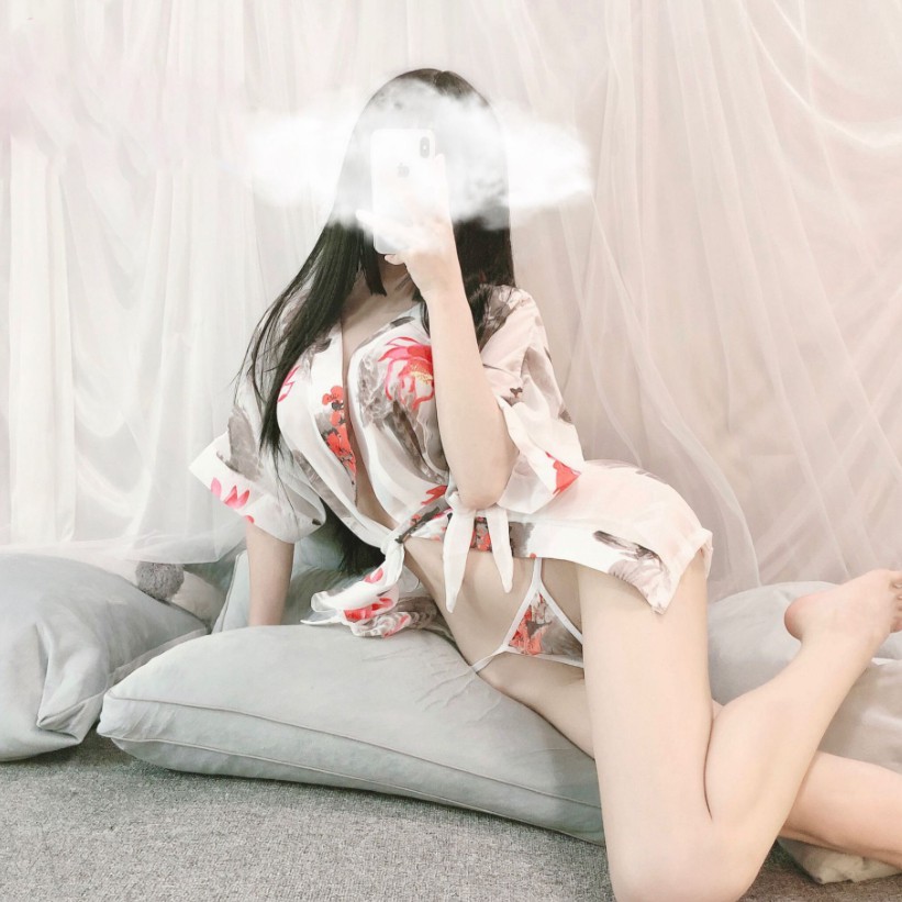 [Che tên] Áo choàng hoa kimono sang trọng dễ thương áo ngủ | BigBuy360 - bigbuy360.vn