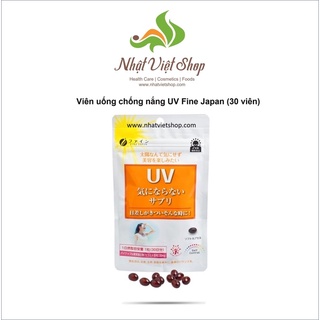 Viên uống chống nắng uv fine japan 30 viên