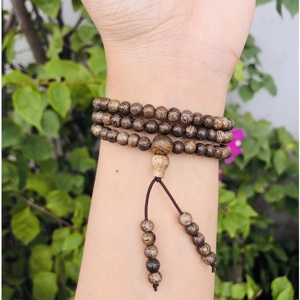Vòng Tay Trầm Hương  Chuỗi Tràng 108 Và 216 Hạt Phong Thủy Cao Cấp, Tặng Kèm Hộp Gấm Sang Trọng